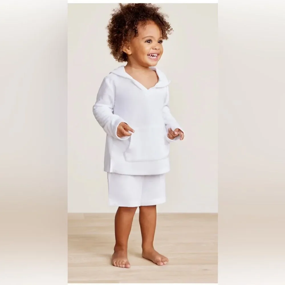 BAREFOOT DREAMS NWT TODDLER SIZE 4T/5T COZY TERRY BAJA